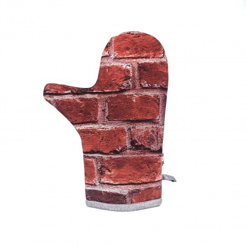 Kuchyňská chňapka Cihly