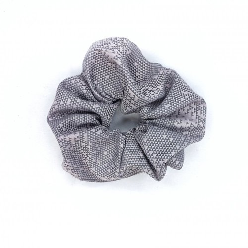 Scrunchie gumička Šedofialková