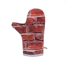 Kuchyňská chňapka Cihly