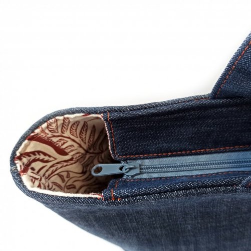 RECYklovaná kabela Jeans